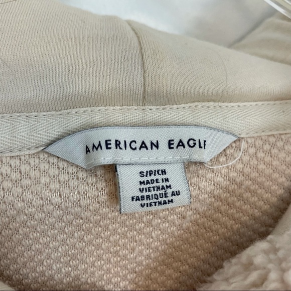 AMERICAN EAGLE OFF WHITE SHERPA SMALL - Picture 3 of 4